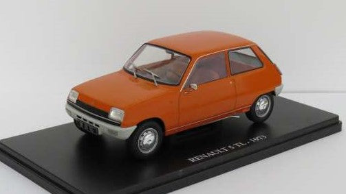 MODELLINO SCALA COMPATIBILE CON RENAULT 5 TI 1973 ORANGE 1:24 EDITORIA MAG24REN5TLO