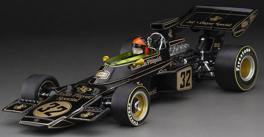 MODELLINO SCALA COMPATIBILE CON LOTUS 72D N.32 BELGIAN GP 1972 EMERSON FITTIPALDI 1:18 QUARTZO QZ18282