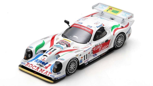 MODELLINO SCALA COMPATIBILE CON PANOZ GTP-ELAN N.11 24 H LE MANS 2004 BOURDAIS-BERVILLE-BLANCHEMAIN 1:43 SPARK MODEL S5029