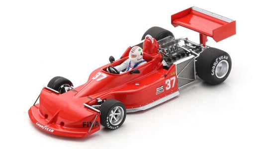 MODELLINO SCALA COMPATIBILE CON MARCH 761B N.37 BELGIUM GP 1977 ARTURO MERZARIO 1:43 SPARK MODEL S7275