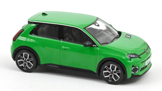 MODELLINO SCALA COMPATIBILE CON RENAULT 5 E-TECH 100% ELECTRIC 2024 POP GREEN 1:43 NOREV NV510551