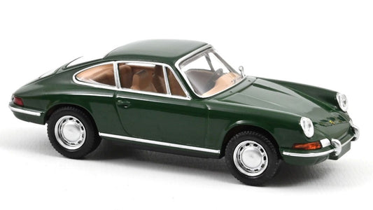 MODELLINO SCALA COMPATIBILE CON PORSCHE 911 1969 IRISH GREEN JET CAR 1:43 NOREV NV750054