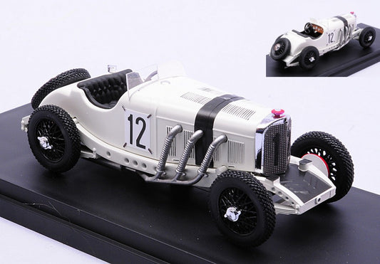 MODELLINO SCALA COMPATIBILE CON MERCEDES SSKL N.12 NURBURGRING GERMAN GP 1931 OTTO MERZ 1:43 RIO RI4734