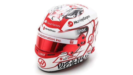 MODELLINO SCALA COMPATIBILE CON HAAS KEVIN MAGNUSSEN SINGAPORE GP 2023 1:5 SPARK MODEL 5HF132