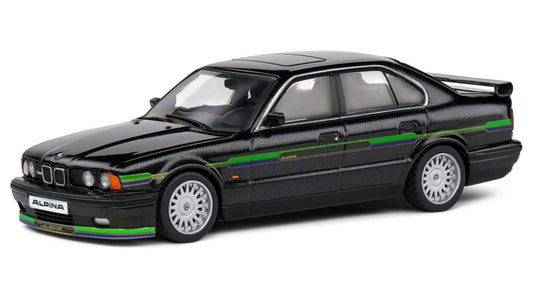 MODELLINO SCALA COMPATIBILE CON BMW 5-SERIES ALPINA B10 (E34) BITURBO 1994 BLACK 1:43 SOLIDO SL4310406