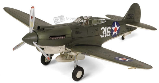 MODELLINO SCALA COMPATIBILE CON CURTISS P-40B HAWK 81A-2 (P-8127) 78th PURSUIT SQUADRON 1:72 FORCES OF VALOR FOR812060D