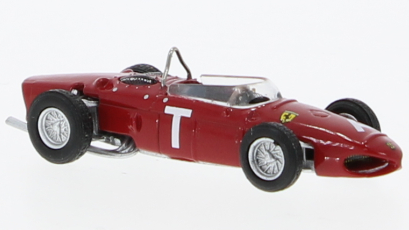 MODELLINO SCALA COMPATIBILE CON FERRARI F156 1961 TESTCAR 1:87 BREKINA BRE22996