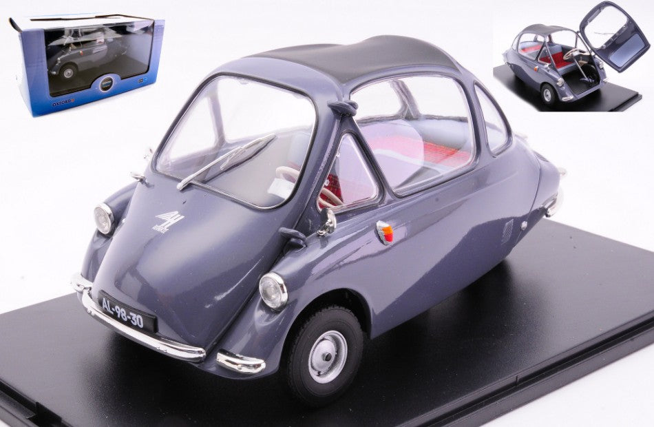 MODELLINO SCALA COMPATIBILE CON HEINKEL KABINE LHD TROY GREY 1:18 OXFORD OXF18HE005