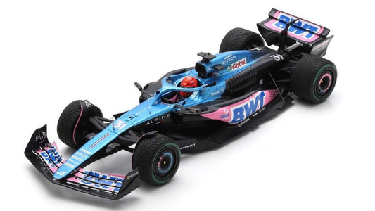 MODELLINO SCALA COMPATIBILE CON ALPINE A523 N.31 BWT 3rd MONACO GP 2023 ESTEBAN OCON 1:18 SPARK MODEL 18S881