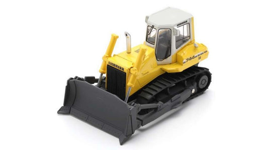 MODELLINO SCALA COMPATIBILE CON LIEBHERR PR744 BULLDOZER DIE CAST 1:87 SCHUCO SH452678900