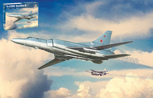 KIT DA MONTARE SCALA COMPATIBILE CON TU-22M2 BACKFIRE-B KIT 1:72 ITALERI IT1440