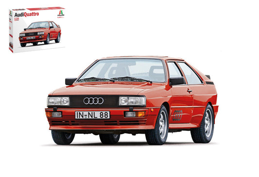 KIT DA MONTARE SCALA COMPATIBILE CON AUDI QUATTRO KIT 1:24 ITALERI IT3671