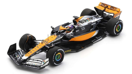 MODELLINO IN SCALA Spark Model COMPATIBILE CON MC LAREN MCL60 N.81 4th BRITISH GP 2023 OSCAR PIASTRI W/PIT B.1:43 MODEL SCALE S8594 241217