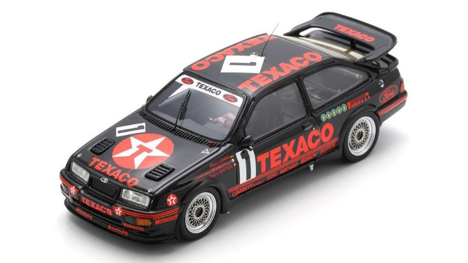 MODELLINO IN SCALA Spark Model COMPATIBILE CON FORD SIERRA COSWORTH N.1 2nd 24 H SPA 1988 LUDWIG-BOUTSEN-BRANCATEL1:43 MODEL SCALE SB238 241217