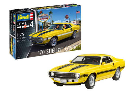 KIT DA MONTARE SCALA COMPATIBILE CON SHELBY GT500 1970 KIT 1:25 REVELL RV07729