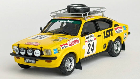 MODELLINO IN SCALA Trofeu COMPATIBILE CON OPEL KADETT GT/E RALLY MONTE CARLO 1978 LANDSBERG-MUSZYNSKI 1:43 MODEL SCALE TFDSN229 241217