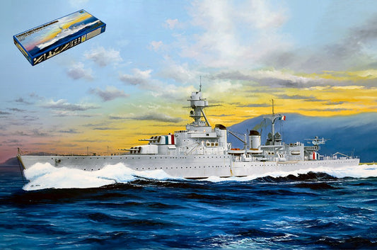 MODELLINO IN SCALA Trumpeter COMPATIBILE CON NAVE DKM FRENCH MARSEILLAISE KIT 1:350 MODEL SCALE TP05374 241217