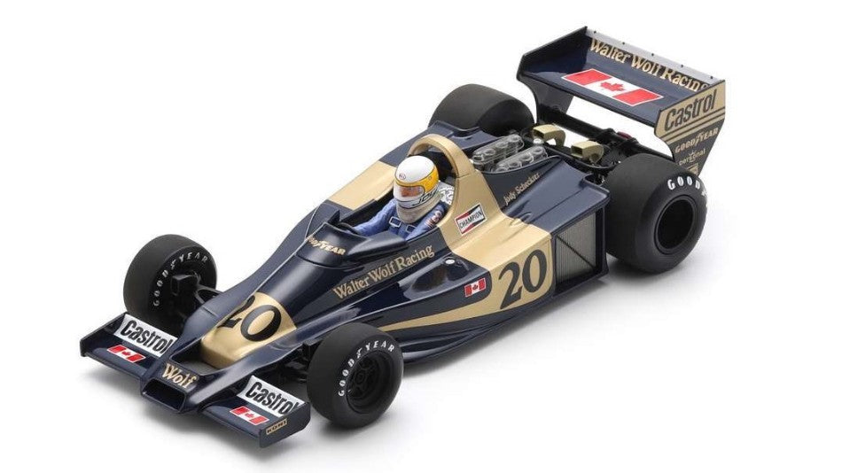 MODELLINO IN SCALA Spark Model COMPATIBILE CON WOLF WR1 JODY SCHECKTER 1977 N.20 WINNER MONACO GP 1:18 MODEL SCALE 18S372 241217