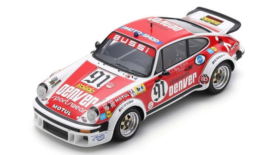 MODELLINO IN SCALA Spark Model COMPATIBILE CON PORSCHE 934 N.91 24 H LM 1980 BUSSI-SALAM-GRANDET 1:18 MODEL SCALE 18S868 241217