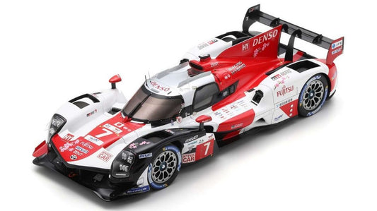 MODELLINO IN SCALA Spark Model COMPATIBILE CON TOYOTA GR010 N.7 24 H LE MANS 2023 CONWAY-KOBAYASHI-LOPEZ 1:18 MODEL SCALE 18S914 241217