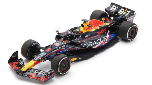 MODELLINO IN SCALA Spark Model COMPATIBILE CON RED BULL RB19 N.1 WINN.USA GP 2023 M.VERSTAPPEN 1:18 MODEL SCALE 18S955 241217