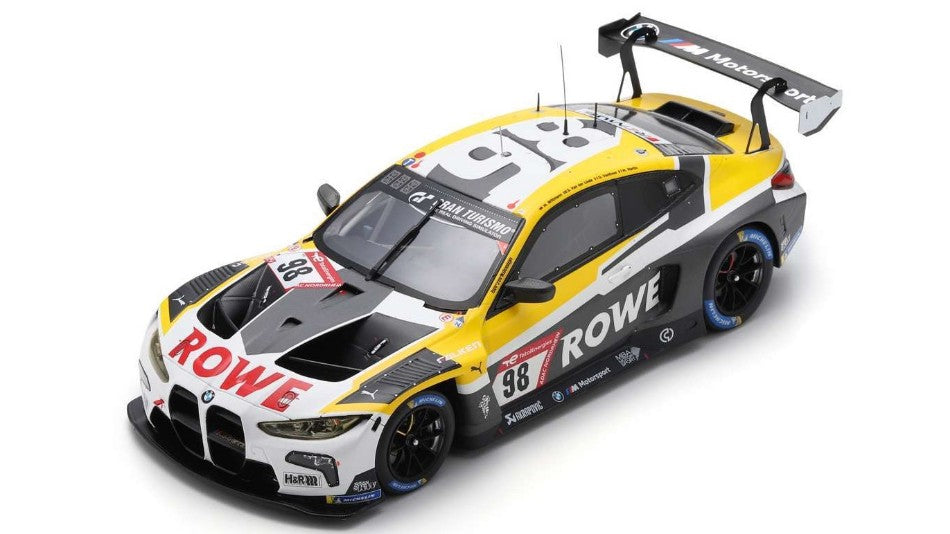 MODELLINO IN SCALA Spark Model COMPATIBILE CON BMW M4 GT3 N.98 2nd 24 H NURBURGRING 2023 WITTMANN-VANTHOOR-MARTIN-VAN D MODEL SCALE 18SG065 241217