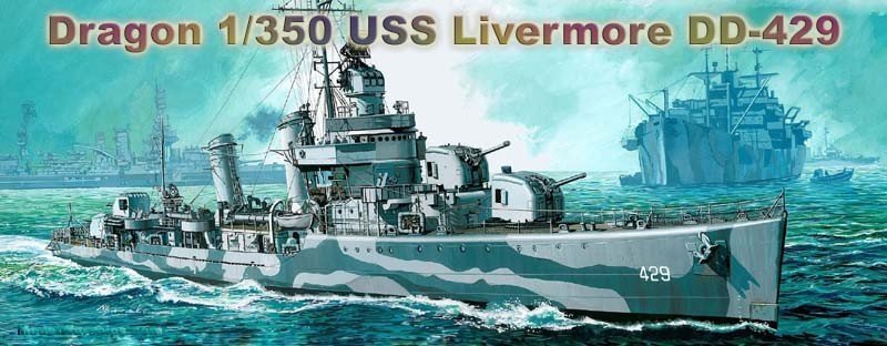 MODELLINO IN SCALA Dragon COMPATIBILE CON U.S.S. NAVE LIVERMORE KIT 1:350 MODEL SCALE D1027 241217