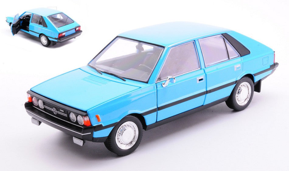 MODELLINO IN SCALA Welly COMPATIBILE CON FSO POLONEZ 1500 M LIGHT BLUE 1:24 MODEL SCALE WE24124BL 241217