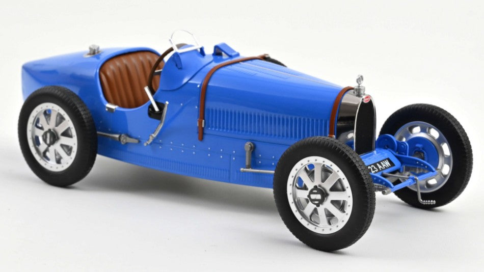 MODELLINO IN SCALA Norev COMPATIBILE CON BUGATTI T35 1925 BLUE 1:12 MODEL SCALE NV125705 241220