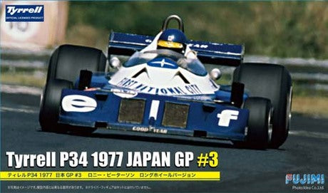 MODELLINO IN SCALA Fujimi COMPATIBILE CON TYRRELL P34 N.3 JAPAN GP 1977 RONNIE PETERSON KIT 1:20 MODEL SCALE FJ090900 241217