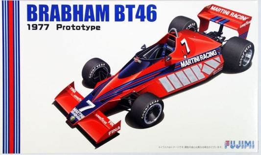 MODELLINO IN SCALA Fujimi COMPATIBILE CON BRABHAM BT46 1977 KIT 1:20 MODEL SCALE FJ091853 241217