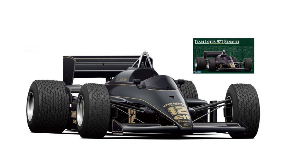 MODELLINO IN SCALA Fujimi COMPATIBILE CON LOTUS 97t RENAULT 1985 KIT 1:20 MODEL SCALE FJ091952 241217