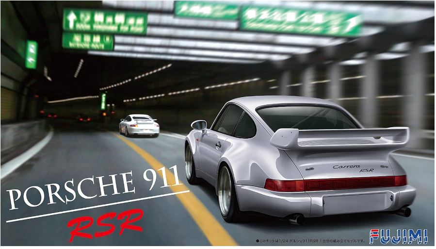 MODELLINO IN SCALA Fujimi COMPATIBILE CON PORSCHE 911 3.8 RSR KIT 1:24 MODEL SCALE FJ126784 241217