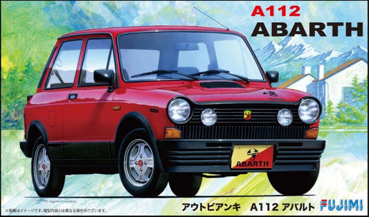 MODELLINO IN SCALA Fujimi COMPATIBILE CON AUTOBIANCHI A112 ABARTH KIT 1:24 MODEL SCALE FJ126869 241217