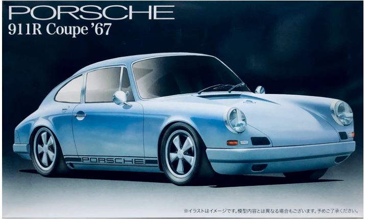 MODELLINO IN SCALA Fujimi COMPATIBILE CON PORSCHE 911R COUPE' KIT 1:24 MODEL SCALE FJ127033 241217