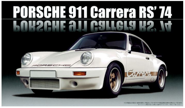 MODELLINO IN SCALA Fujimi COMPATIBILE CON PORSCHE 911 CARRERA RS KIT 1:24 MODEL SCALE FJ127071 241217