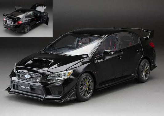 MODELLINO IN SCALA SunStar COMPATIBILE CON SUBARU WRX STi CUSTOMISED VERSION BLACK 1:18 MODEL SCALE SS5557 241217