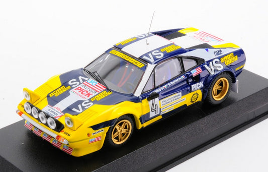 MODELLINO IN SCALA Best Model COMPATIBILE CON FERRARI 308 GTB GR.4 N.4 2nd RALLY MONZA 1980 "NICO"-BARBAN 1:43 MODEL SCALE BT9863 241217