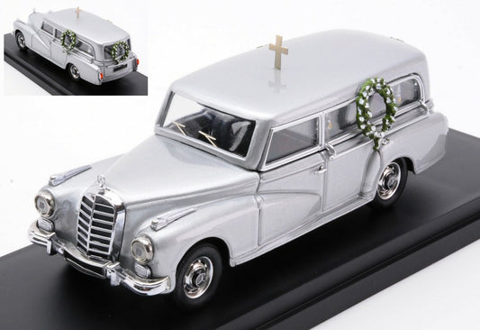 MODELLINO IN SCALA Rio COMPATIBILE CON MERCEDES 300D 1960 FUNERAL CAR 1:43 MODEL SCALE RI4739 241217