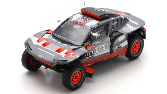 MODELLINO IN SCALA Spark Model COMPATIBILE CON AUDI RS Q e-TRON N.204 DAKAR RALLY 2023 PETERHANSEL-BOULANGER 1:43 MODEL SCALE S4559 241217