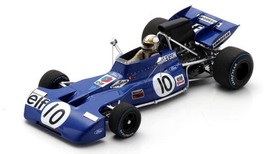 MODELLINO IN SCALA Spark Model COMPATIBILE CON TYRRELL 001 N.10 US GP 1971 PETER REVSON 1:43 MODEL SCALE S7216 241217