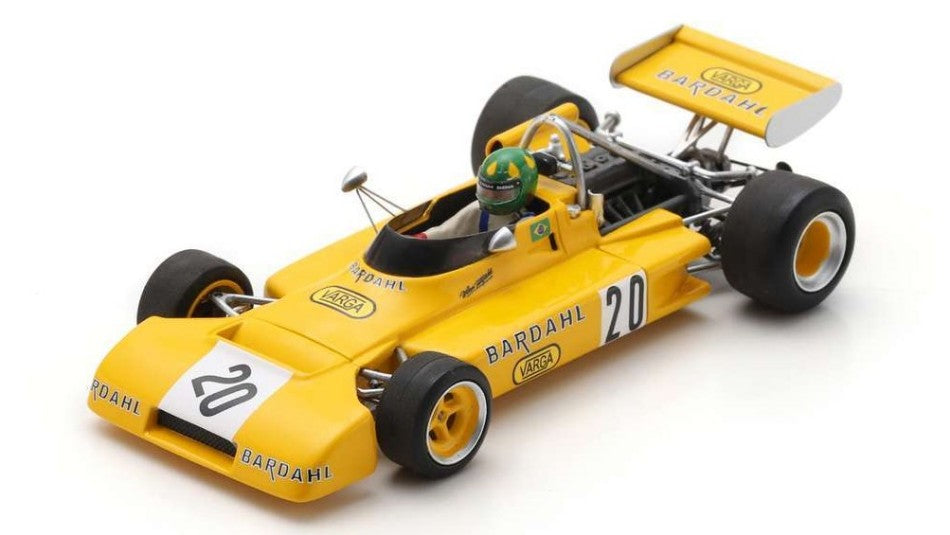 MODELLINO IN SCALA Spark Model COMPATIBILE CON BRABHAM BT38 N.20 4th HOCKENHEIM GP 1972 WILSON FITTIPALDI 1:43 MODEL SCALE S7436 241217