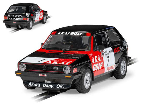 MODELLINO IN SCALA Scalextric COMPATIBILE CON VW GOLF GTI RICHARD LLOYD RACING SLOT 1:32 MODEL SCALE C4520 241217