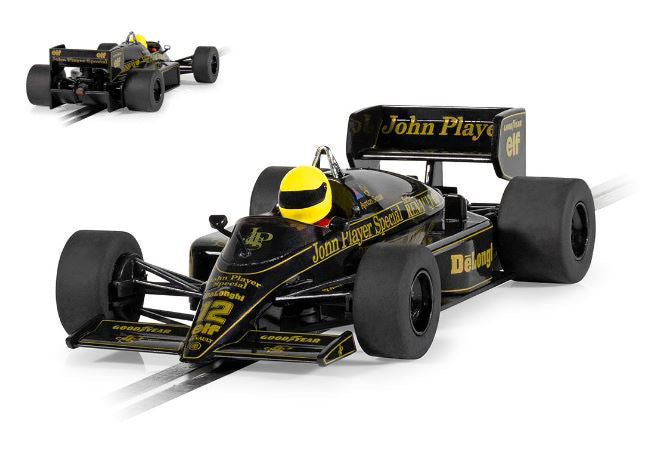 MODELLINO IN SCALA Scalextric COMPATIBILE CON LOTUS 98T AYRTON SENNA SLOT 1:32 MODEL SCALE C4529 241217