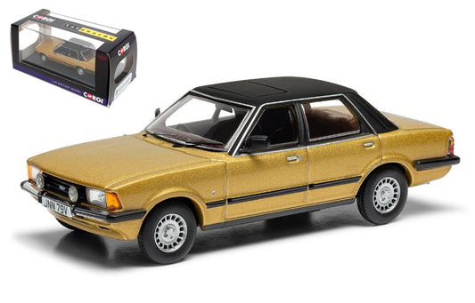 MODELLINO IN SCALA Vanguards COMPATIBILE CON FORD CORTINA Mk5 2.0 GHIA S SOLAR GOLD 1:43 MODEL SCALE VA15004 241217