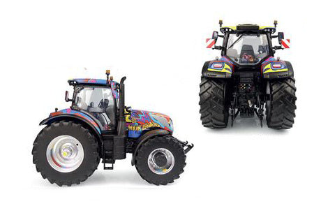 MODELLINO IN SCALA Universal Hobbies COMPATIBILE CON NEW HOLLAND T7.300 BASILDON 60 YEARS TRACTOR 1:32 MODEL SCALE UH6698 241217