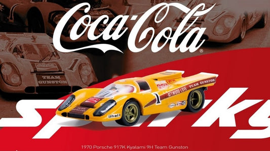 MODELLINO IN SCALA Spark Model COMPATIBILE CON PORSCHE 917K N.1 TEAM GUNSTON 9H KYALAMI 1970 1:64 MODEL SCALE COKE077 241217