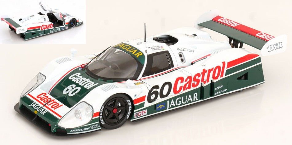 MODELLINO IN SCALA CMR Classic Model Replicars COMPATIBILE CON JAGUAR XJR-9 24 H DAYTONA 1988 BRUNDLE-BOESEL-NIELSEN 1:18 MODEL SCALE CMR215 241217