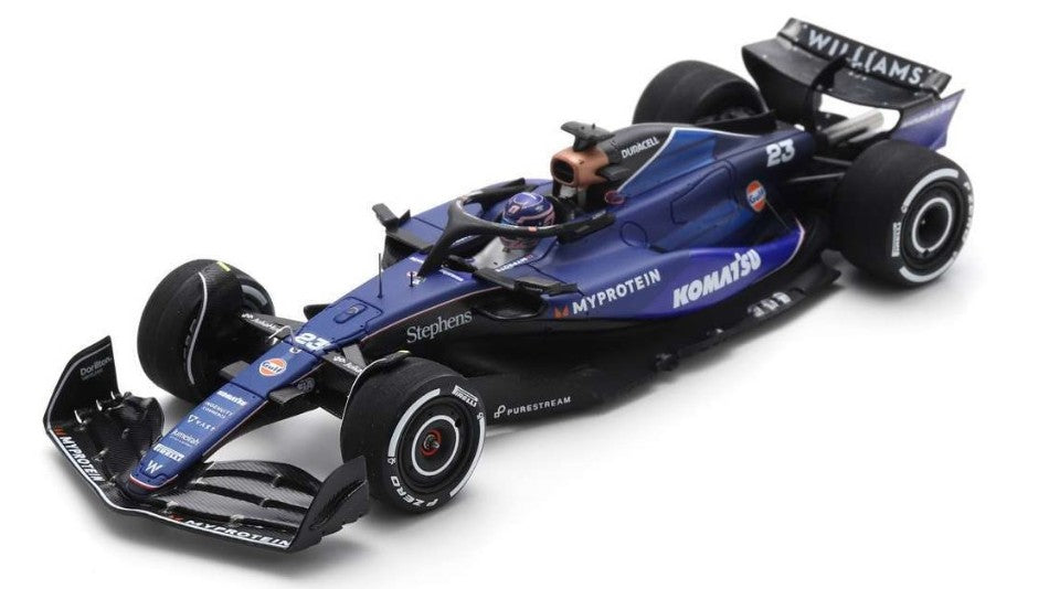 MODELLINO IN SCALA Spark Model COMPATIBILE CON WILLIAMS RACING FW46 N.23 TBC 2024
A.ALBON 1:43 MODEL SCALE S9526 241217