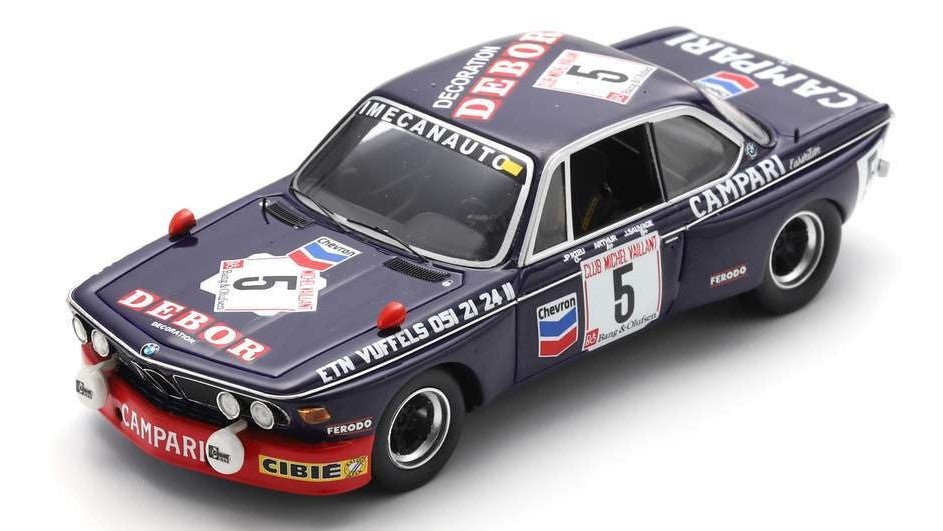 MODELLINO IN SCALA Spark Model COMPATIBILE CON BMW 3.0CSi N.5 24H SPA 1975 SAUVAGE-RIEU 1:43 MODEL SCALE SB641 241217